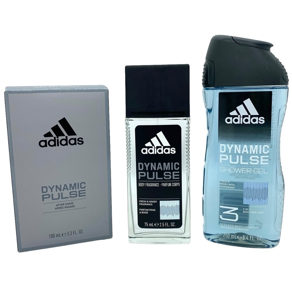 Adidas Dynamic Pulse Men’s 3 Piece Set - Picture 8 of 8